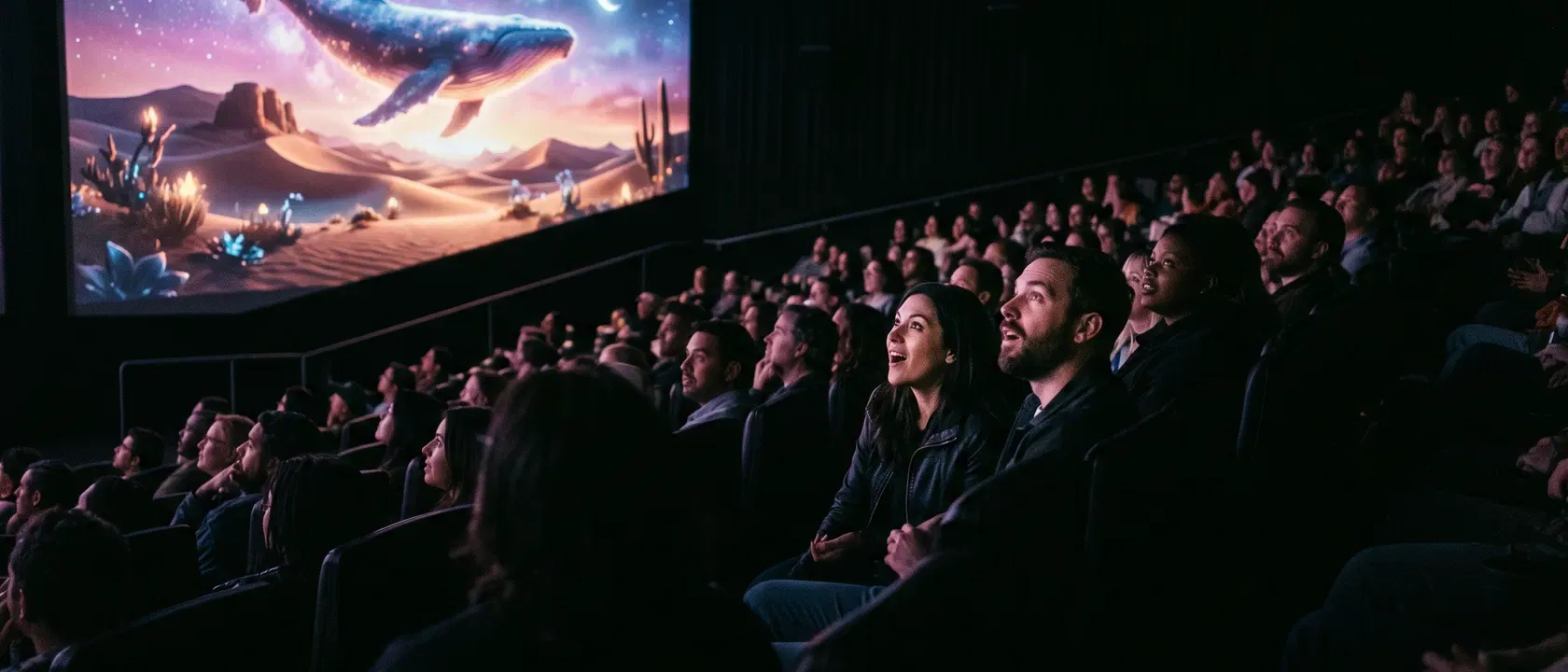 Imagen ilustrativa generada con IA: Películas hechas con IA en YouTube: dragones, 4K y 73 millones de vistas